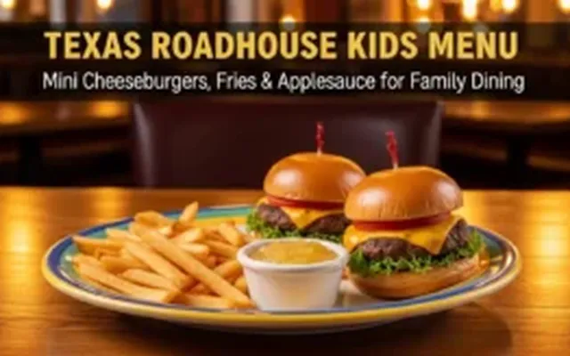 Kids Cheeseburger — Texas Roadhouse