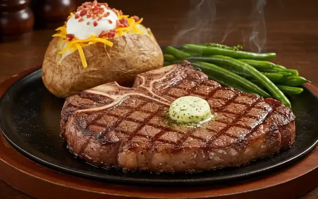 Porterhouse T-Bone 23oz — Texas Roadhouse