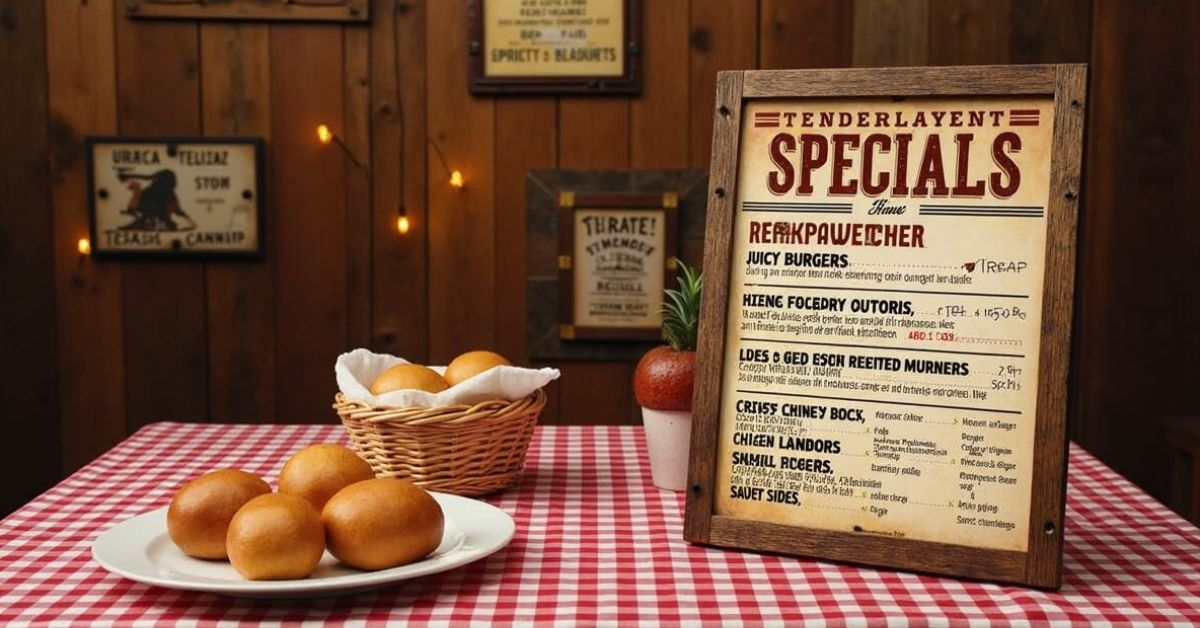 Texas Roadhouse Weekday Specials Menu with Prices 2024