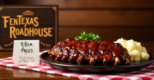 Texas Roadhouse Killer Ribs Menu Prices 2025