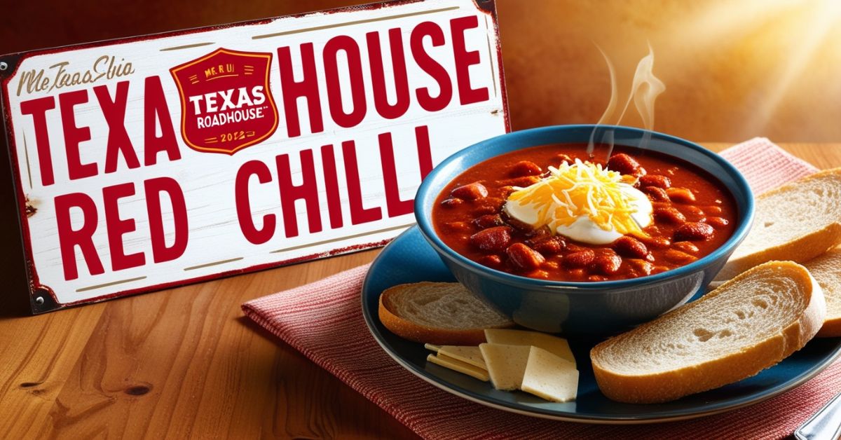 Texas Roadhouse Red Chili Menu Prices 2025