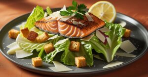 Texas Roadhouse Salmon Caesar Salad in 2025