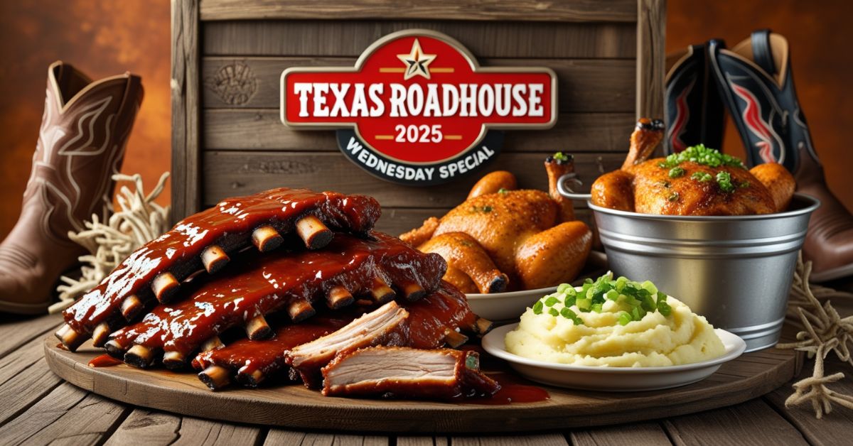 Texas Roadhouse Wednesday Special 2025 Updated Menu